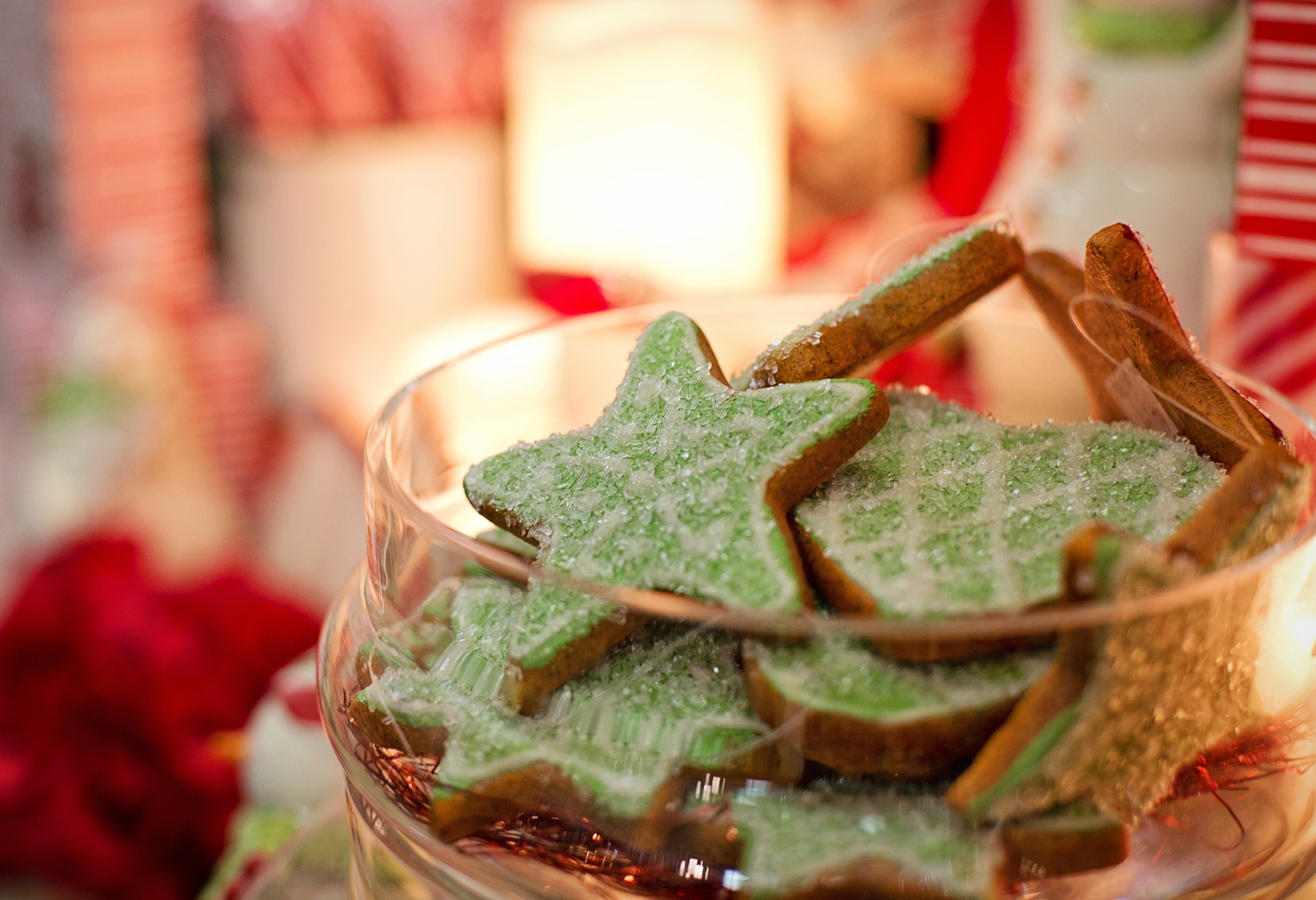 star shape christmas cookies