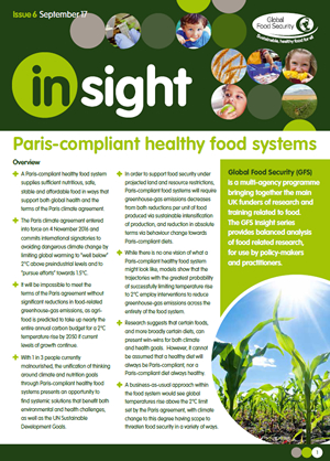 Insight: Paris-compliant healthy food systems