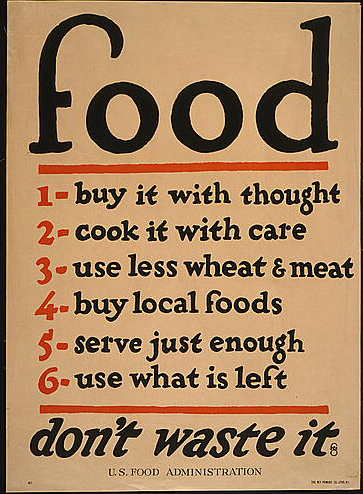 Food waste poster