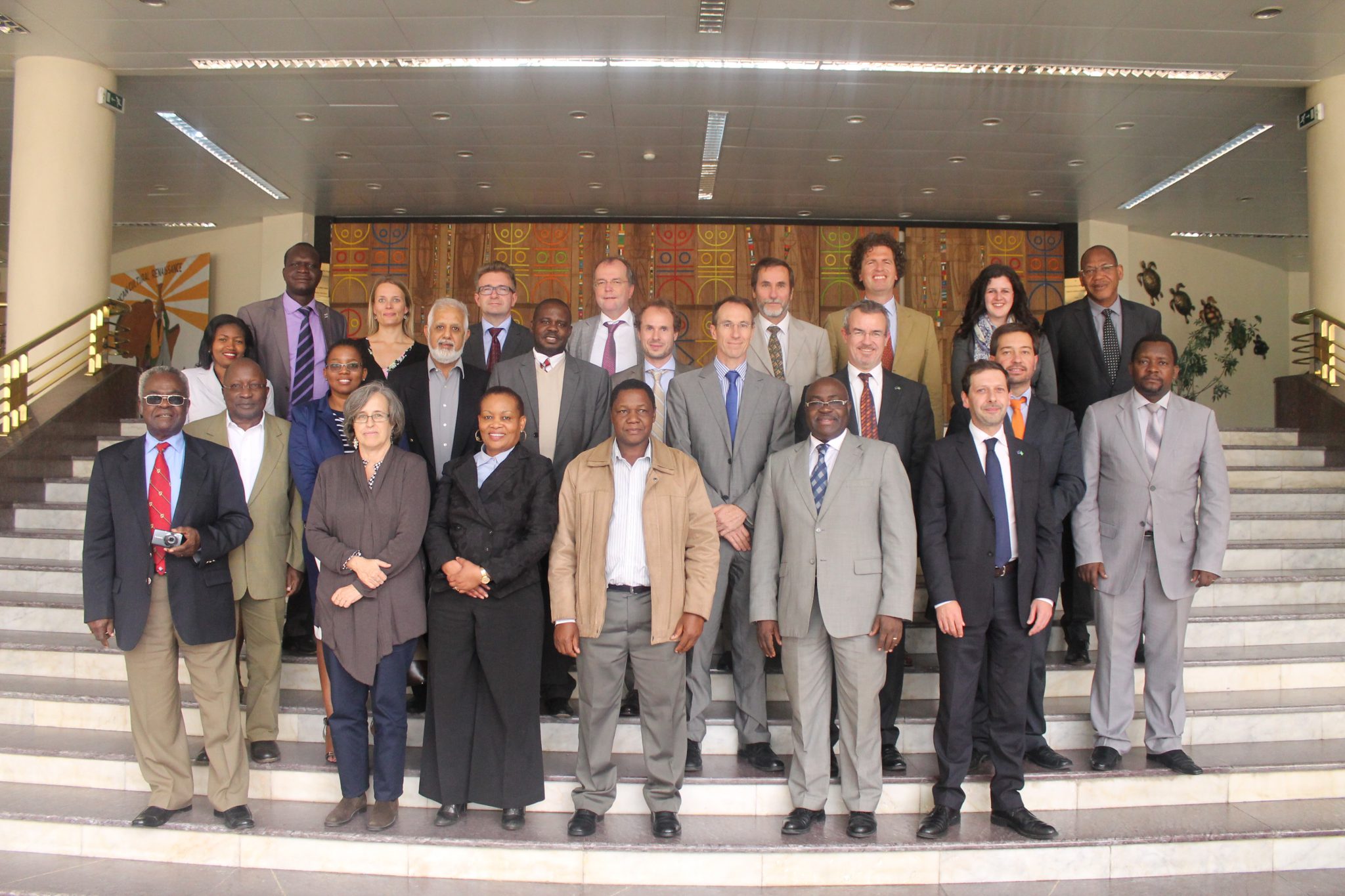 HLPD Bureau members and experts at a recent meeting in Addis Ababa, Ethiopia