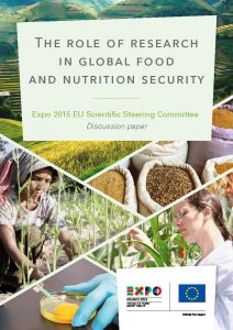 Cover image of 'The role of research in global food and nutrition security' report