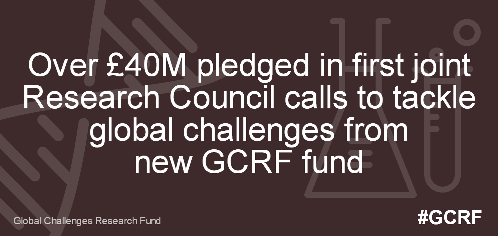 Over £40M pledged in first joint Research Council calls to tackle global challenges from new GCRF fund