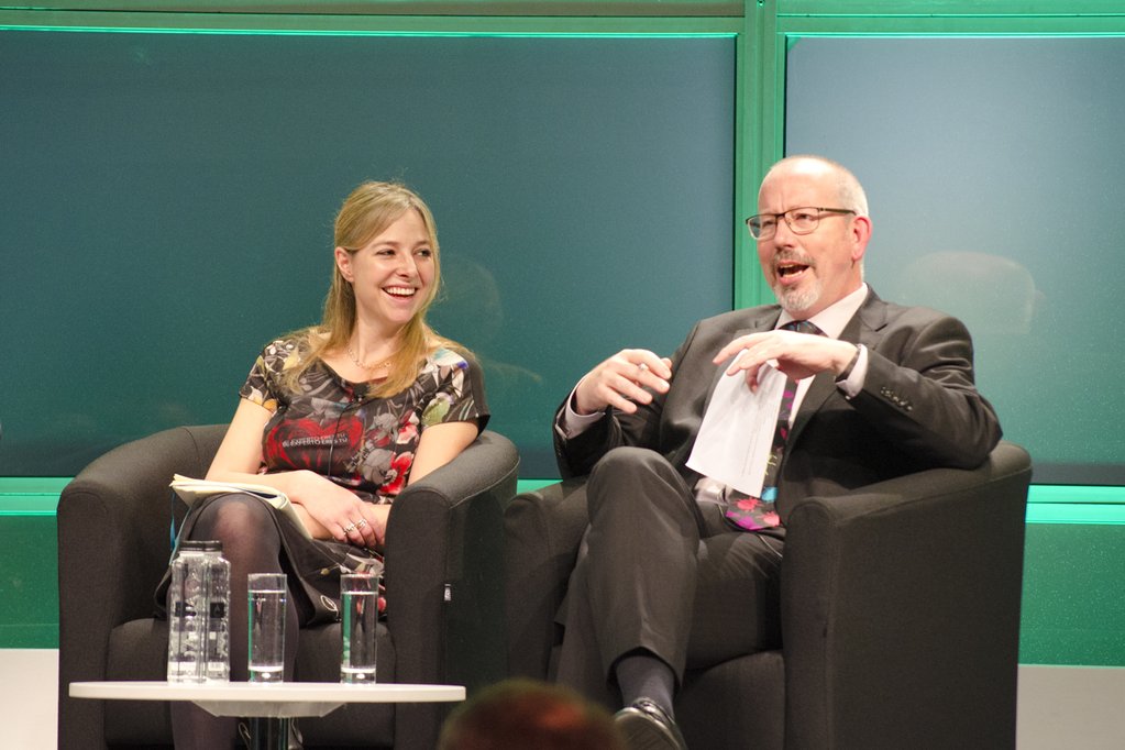 Tim Benton in discussion at Food Matters Live