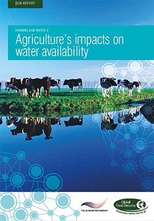 Agriculture's impacts on water availability