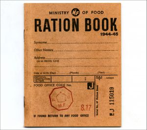 Wartime ration book