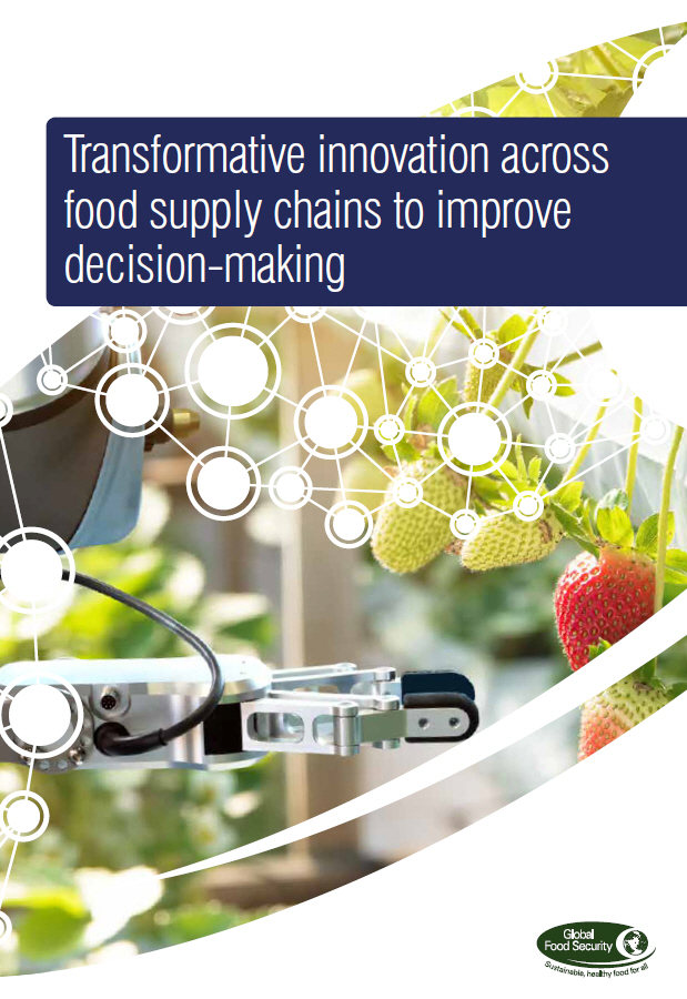 Transformative innovation across food supply chains to improve decision-making